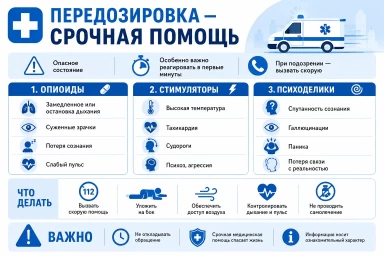 Помощь при передозировке в Чехове