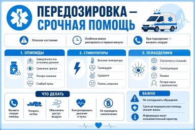 Помощь при передозировке в Чехове
